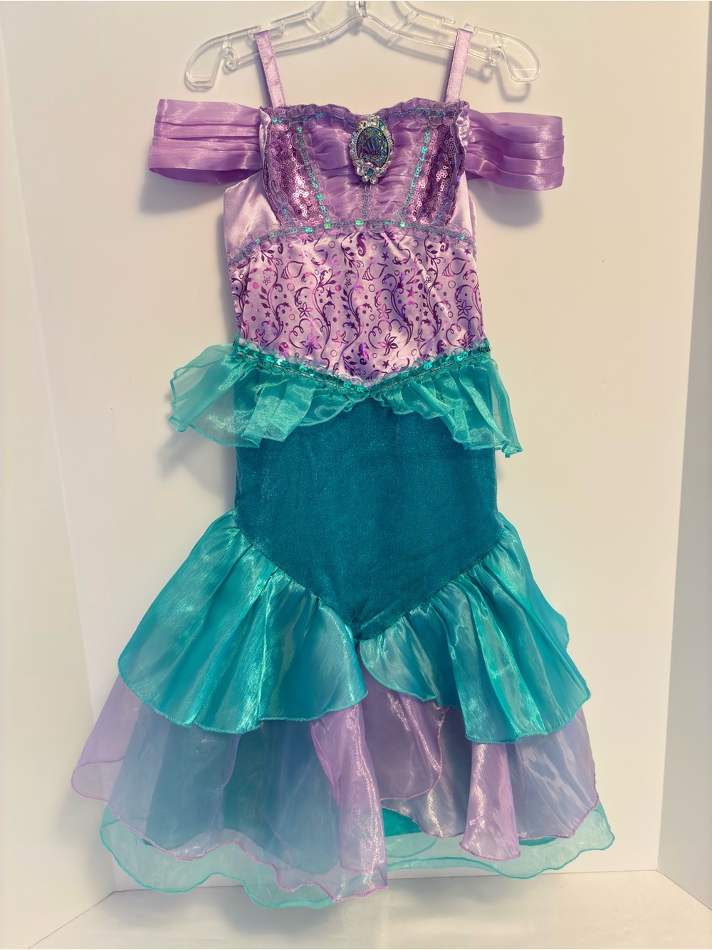Disney Toddler Girls Ariel The Little Mermaid Costume Size 4